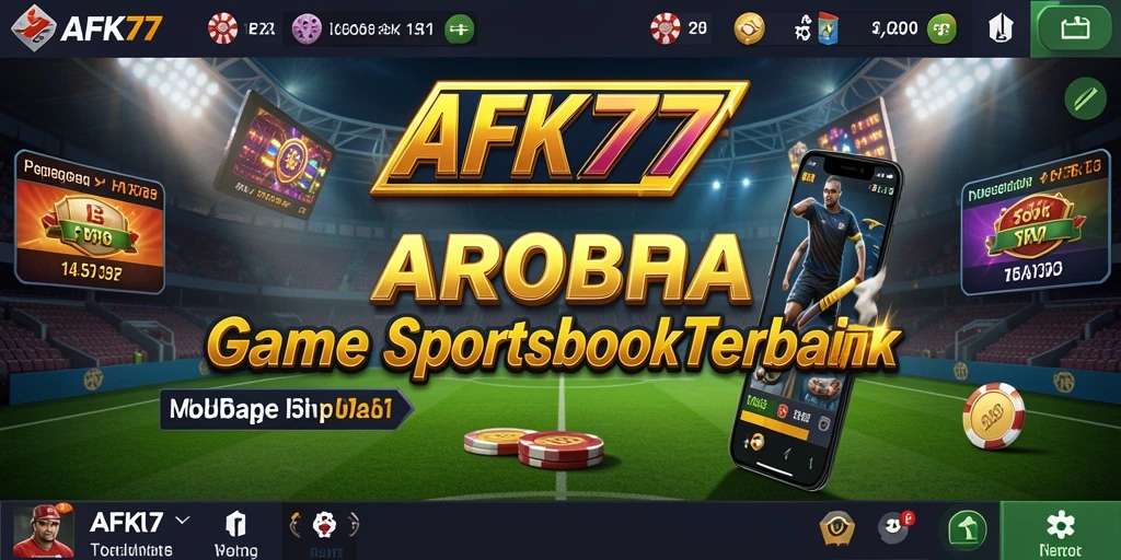 Tampilan antarmuka AFK77 yang menarik saat melakukan taruhan olahraga.
