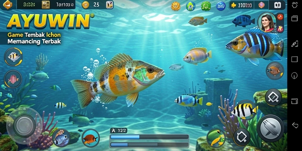 Tampilan gameplay AYUWIN yang seru dan menantang.