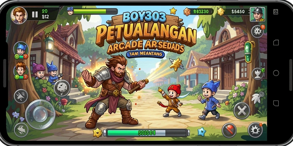 Tampilan gameplay seru dari BOY303 dengan aksi yang cepat.
