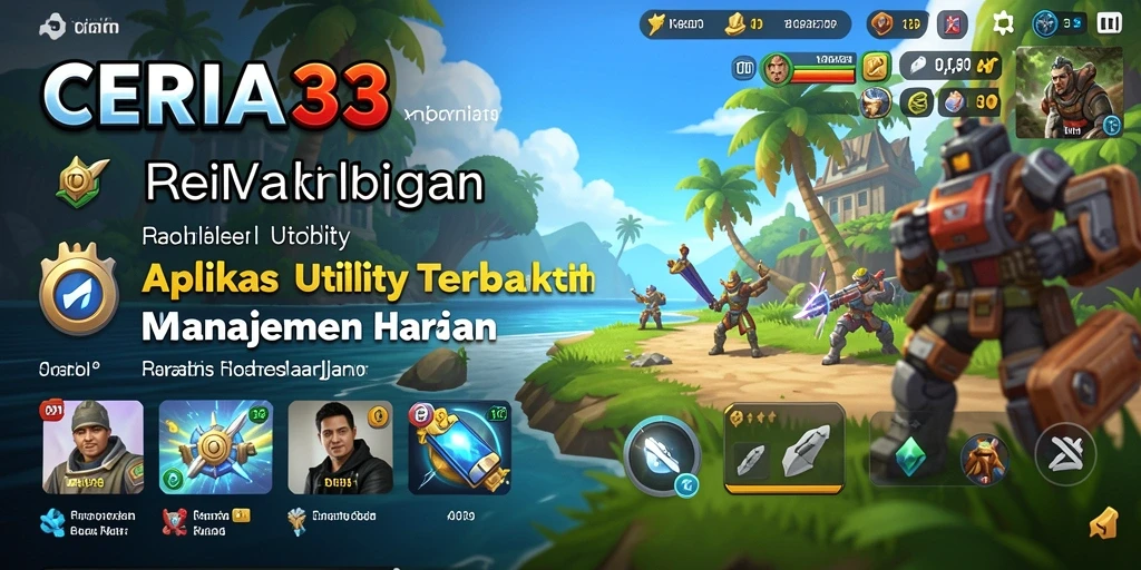 Antarmuka CERIA33 yang sederhana dan intuitif.