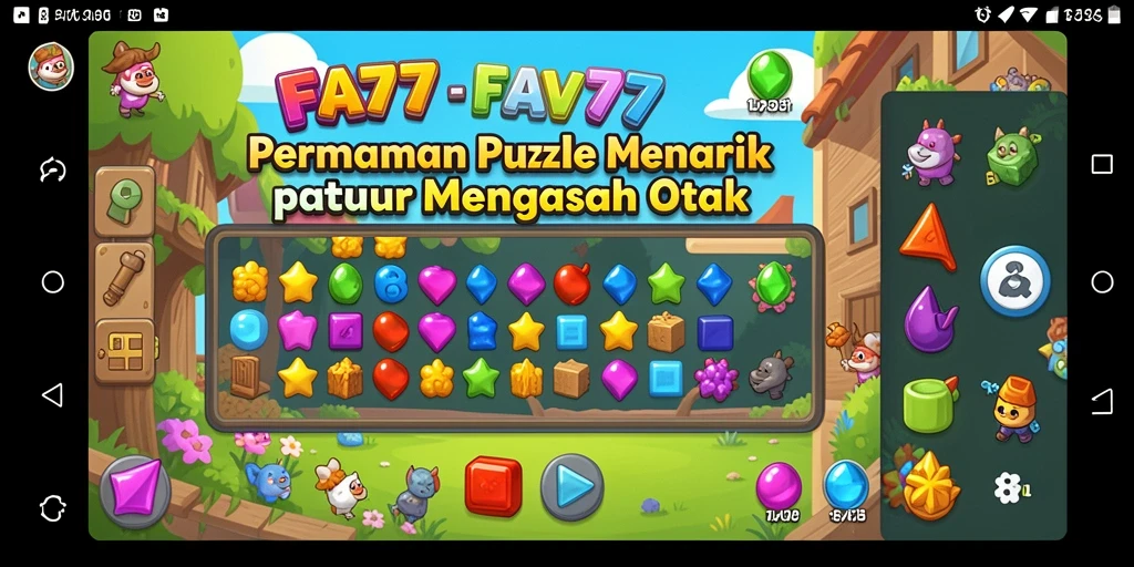 Tampilan gameplay menarik FAV77 yang menantang