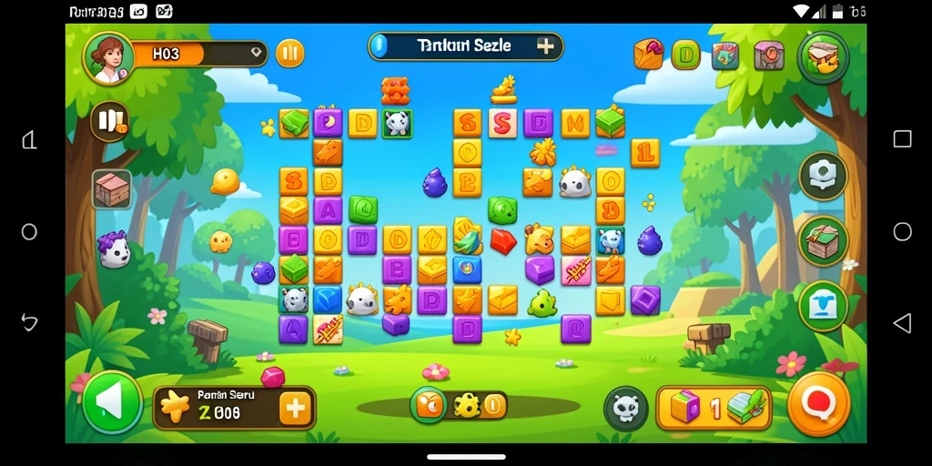 Tampilan gameplay H03 yang menarik dan menantang.