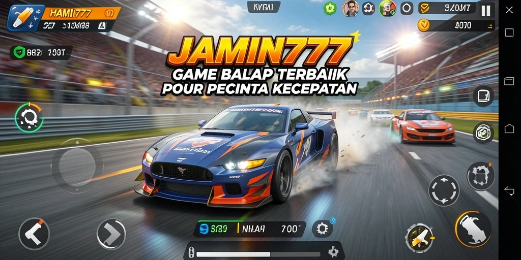 Gameplay Racing di JAMIN777 dengan grafis yang memukau.