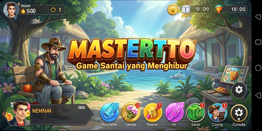 Screenshot gameplay MASTERTOTO yang menggambarkan momen seru saat bermain.