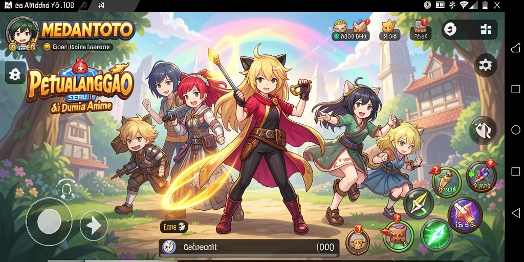 Tampilan screenshot MEDANTOTO yang menggambarkan serunya gameplay Anime.