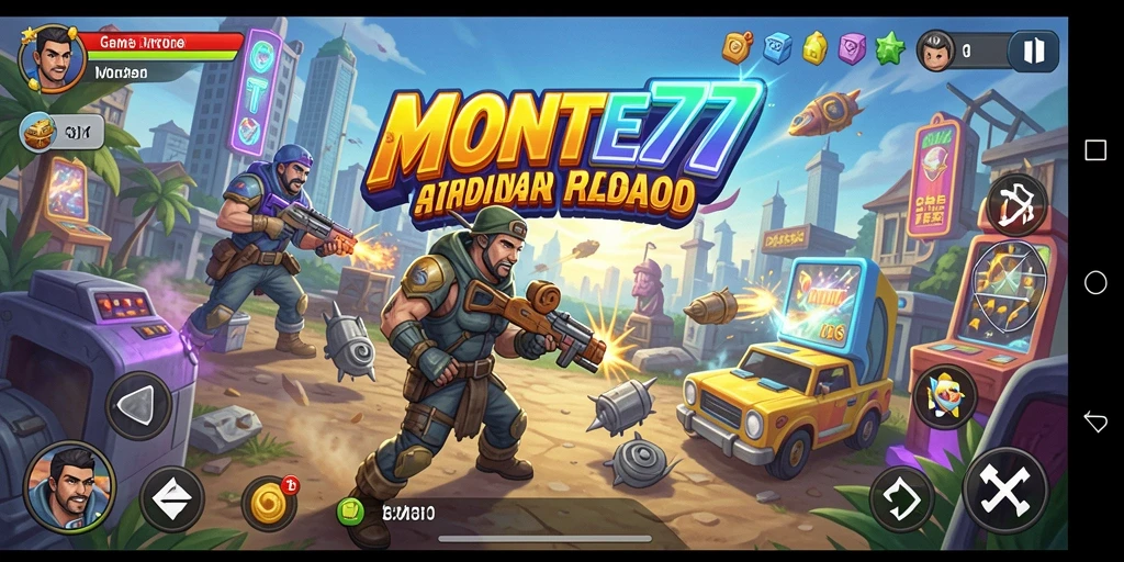 Tangkapan layar gameplay MONTE77 menampilkan aksi seru dan tantangan yang mengasyikkan.
