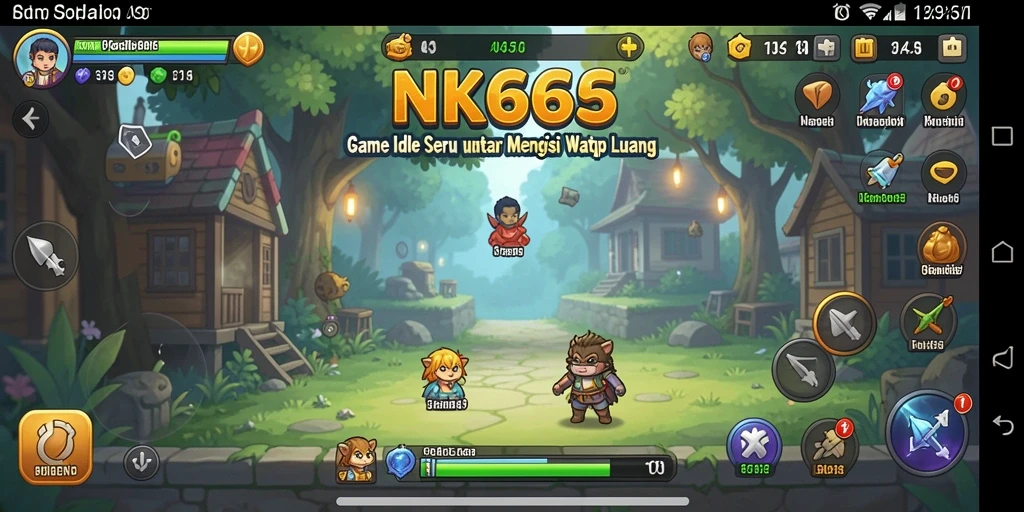 Screenshot utama NK666 menampilkan gameplay yang menarik dan interaktif.