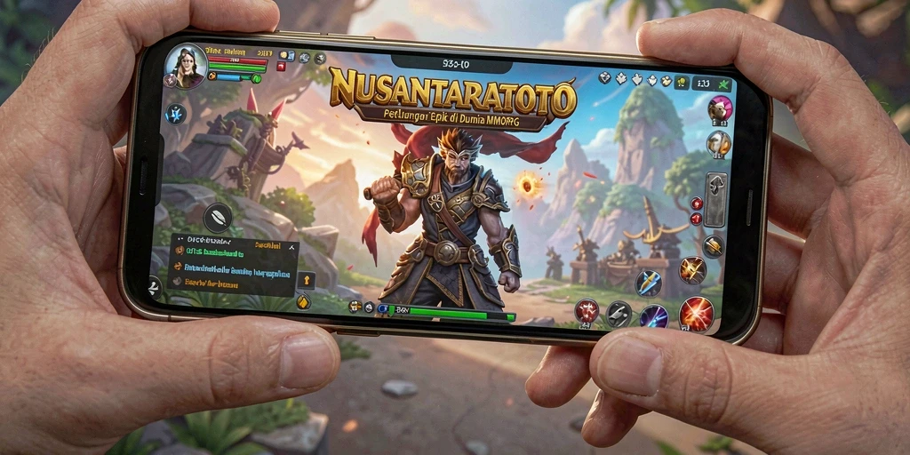 Screenshot gameplay NUSANTARATOTO menampilkan aksi seru dan petualangan hebat.