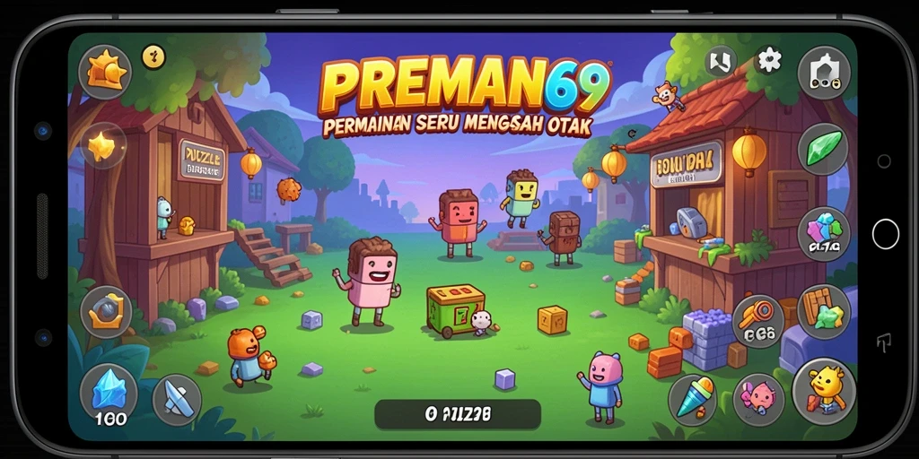 Tampilan gameplay menarik dan penuh tantangan dalam PREMAN69.