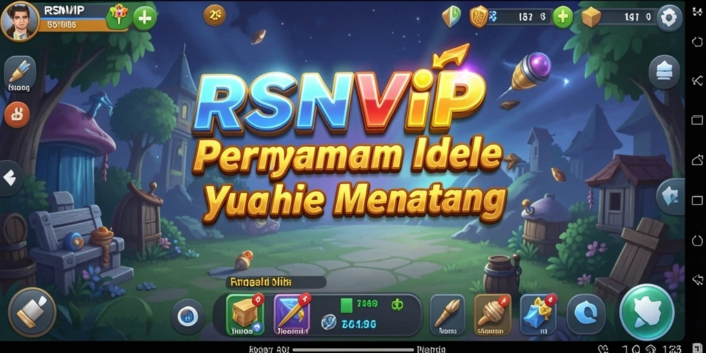 Tampilan gameplay RSNVIP yang menarik dan penuh warna.