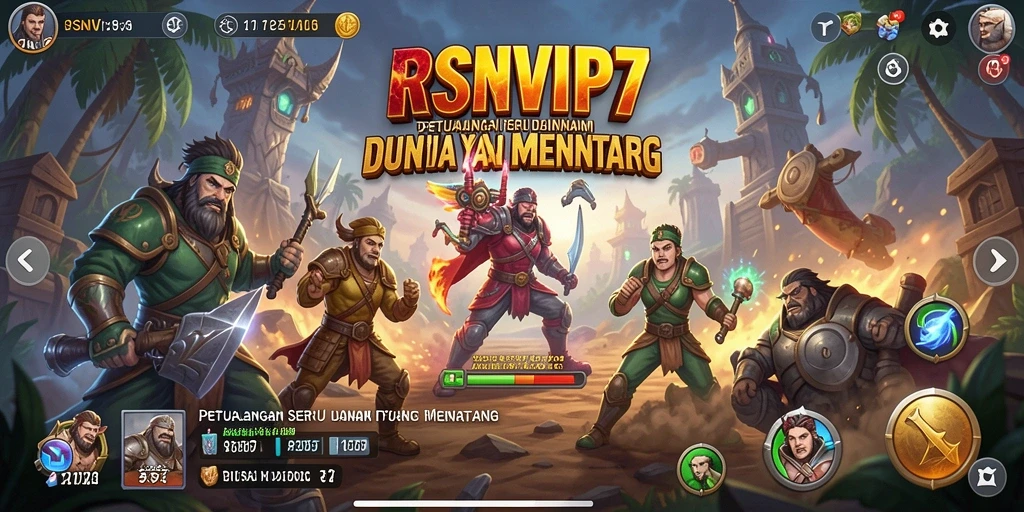 Screenshot menampilkan petualangan seru dalam RSNVIP7 dengan visual menawan.