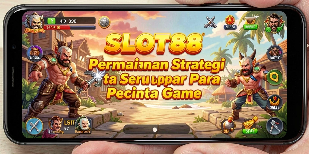 Tampilan gameplay SLOT88 yang menakjubkan dan penuh strategi.