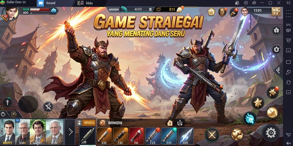 Tampilan gameplay WINIDN yang seru dan strategis.